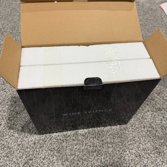 Crystal Wine Glasses Set of 4 with 4 Coasters, Hand Blown Premium Glasses, 19 oz - Picture 6 of 7